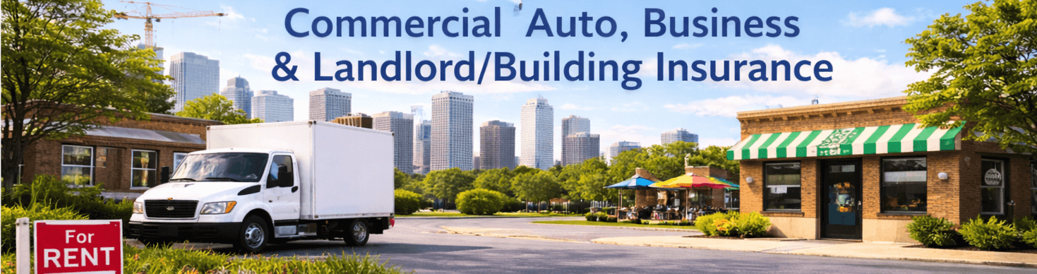 Commercial Auto, Business & Landlord/Building Insurance